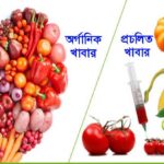 অর্গানিক খাবার বনাম প্রচলিত খাবার